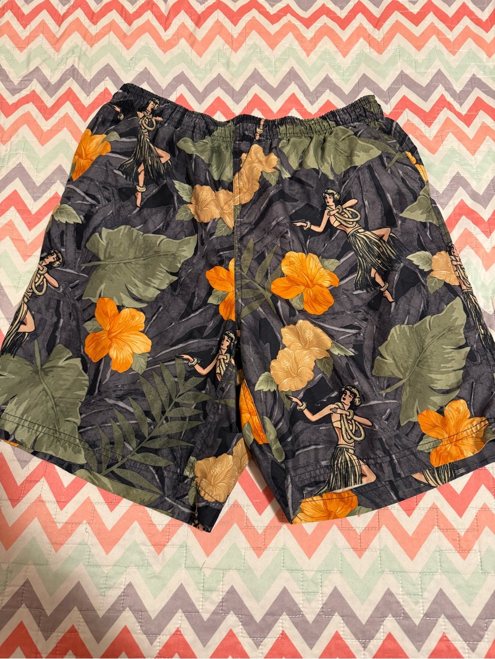 CLEARANCR!! Breakwater Men’s Hawaiian Swim Trunks.
